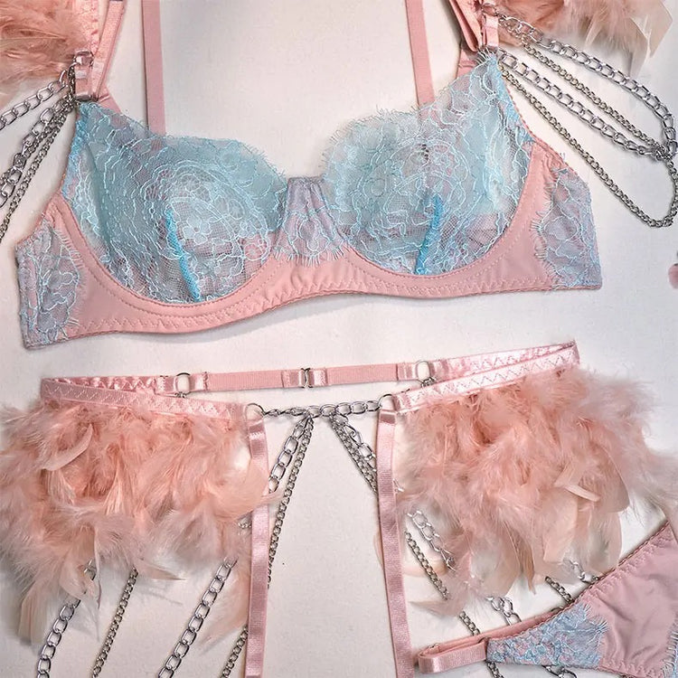 KATIANA Bora Bora Feather Lingerie