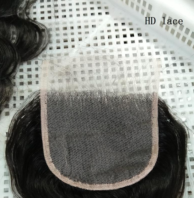 Brazilian Silky Straight 4*4 Top HD Lace Closure