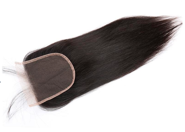 Brazilian Silky Straight 4*4 Top HD Lace Closure