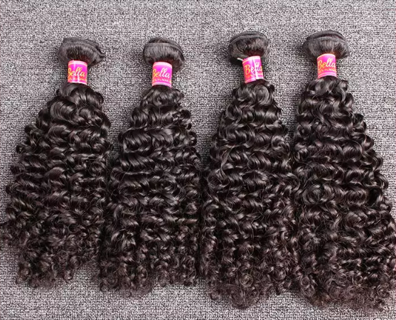 Brazilian Curly Bundles 100% Natural Virgin Human Hair Extension