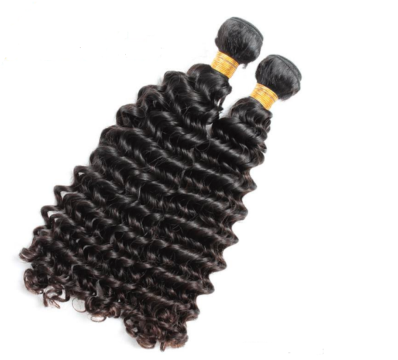 Brazilian Deep Wave Bundles 100% Natural Virgin Human Hair Extension