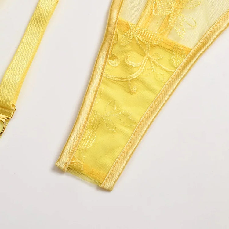 Love & lemonade 3 piece Garter Set