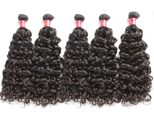 Brazilian Water Wave Bundles 100% Natural Virgin Human Hair Extension